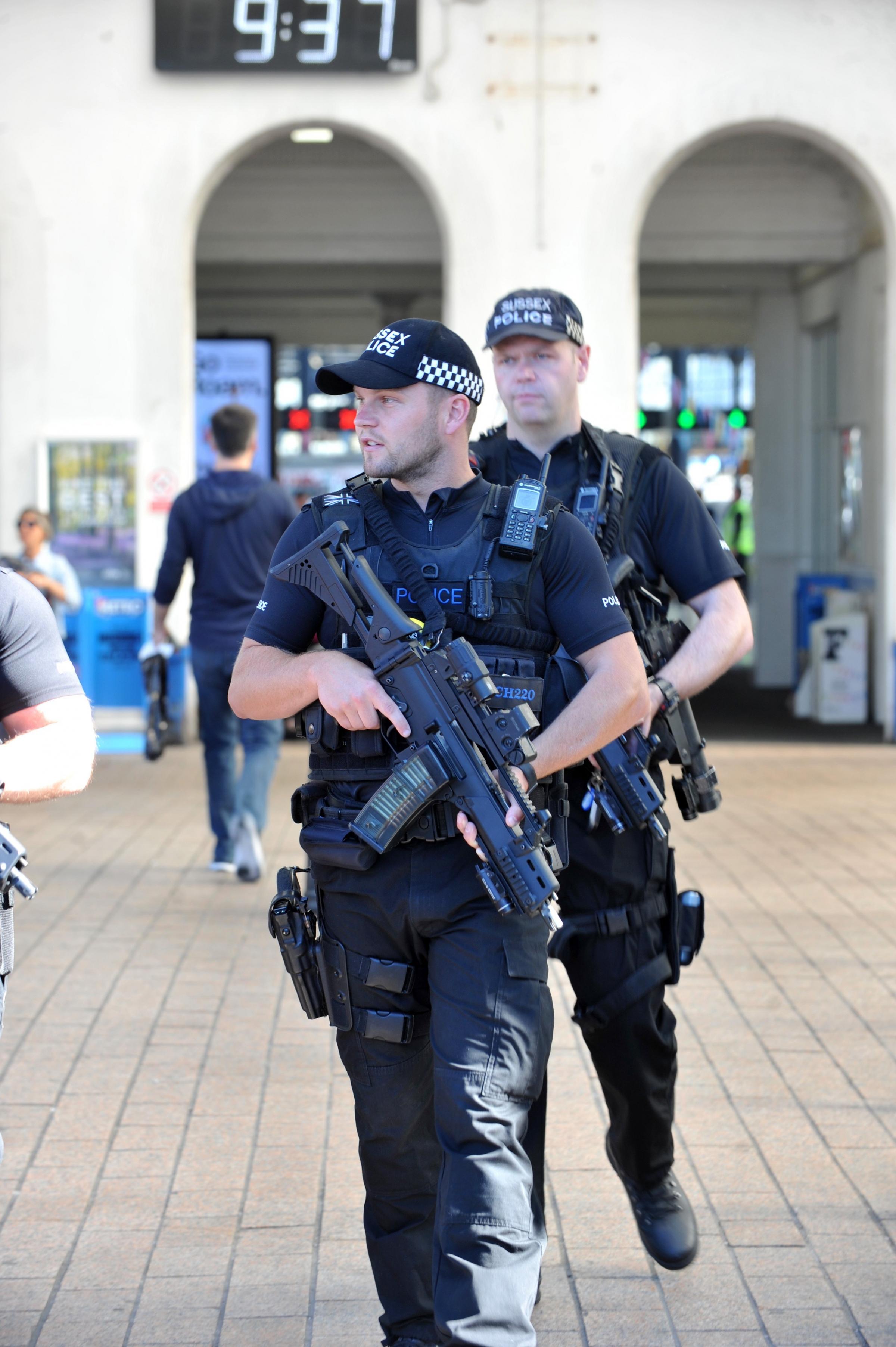 Armed police to offer reassuring presence at Shoreham festival