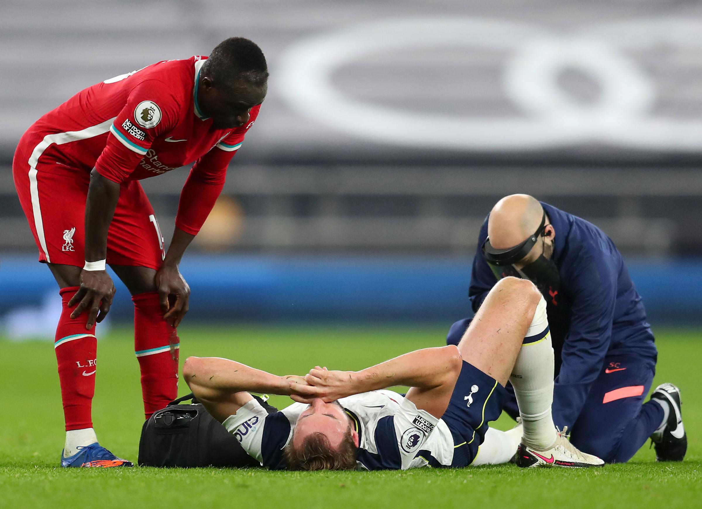 Harry Kane injured ahead of Albion clash