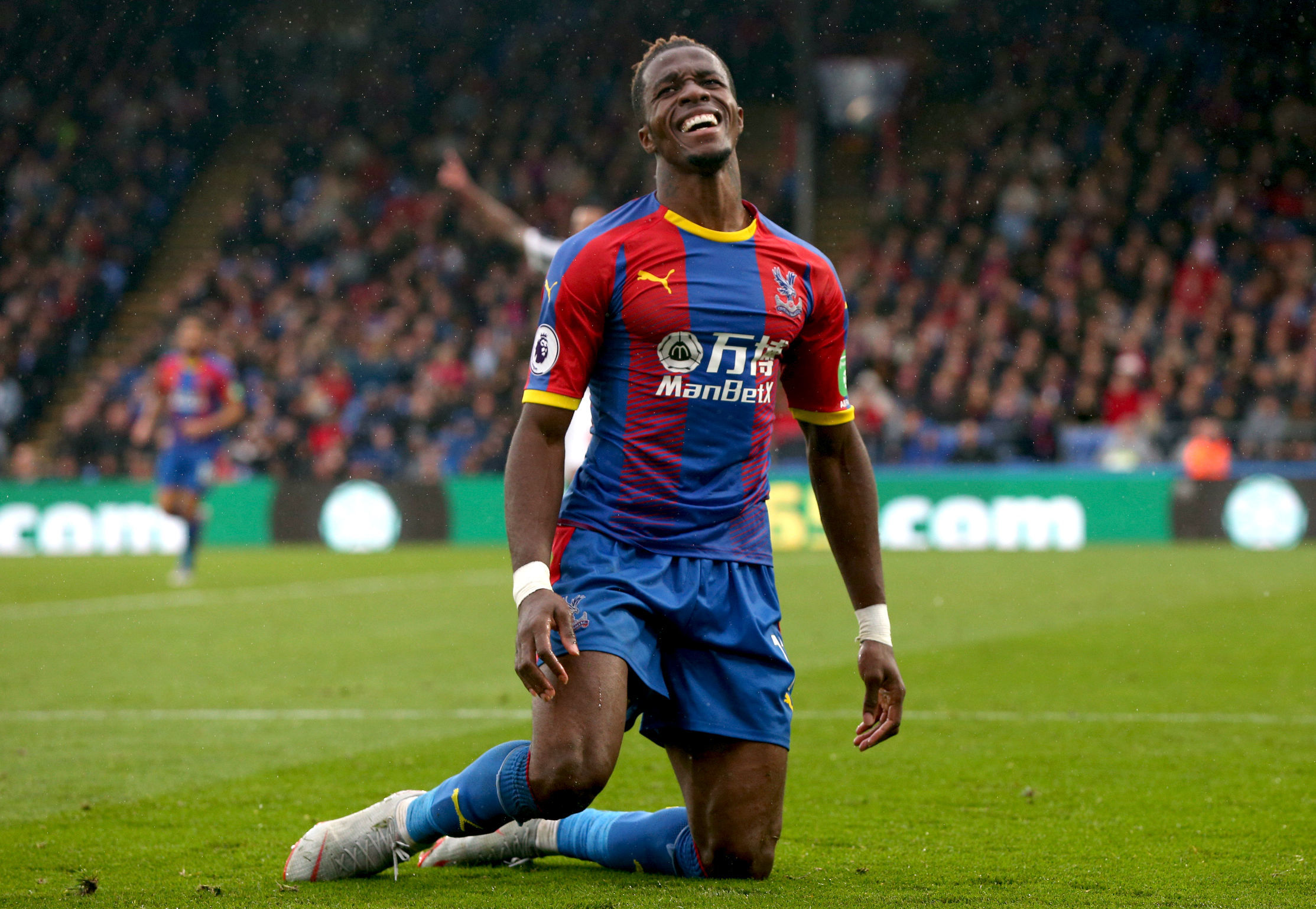 Crystal Palace will face Albion without Wilfried Zaha
