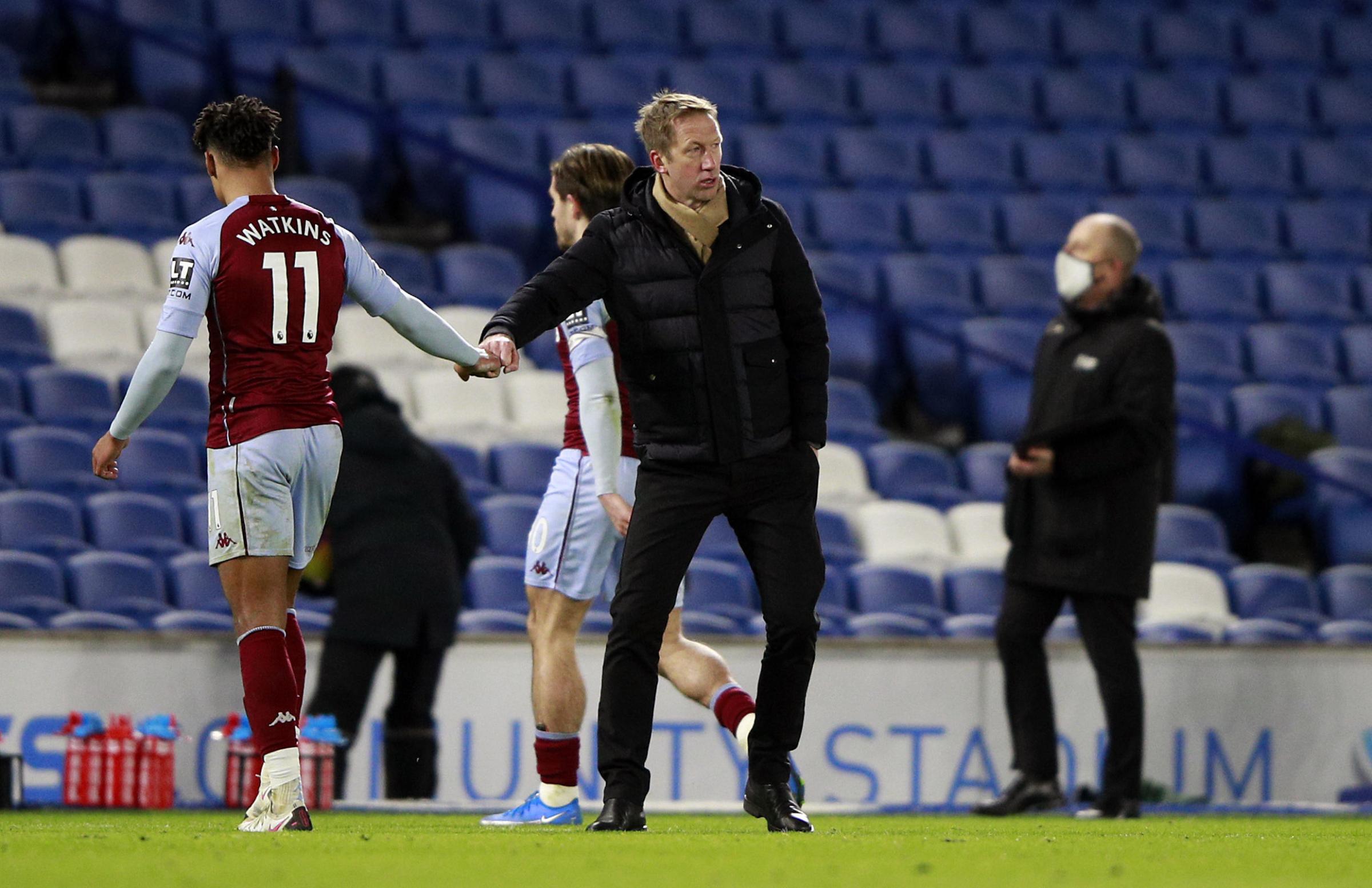 Albion home form is not good enough says Graham Potter