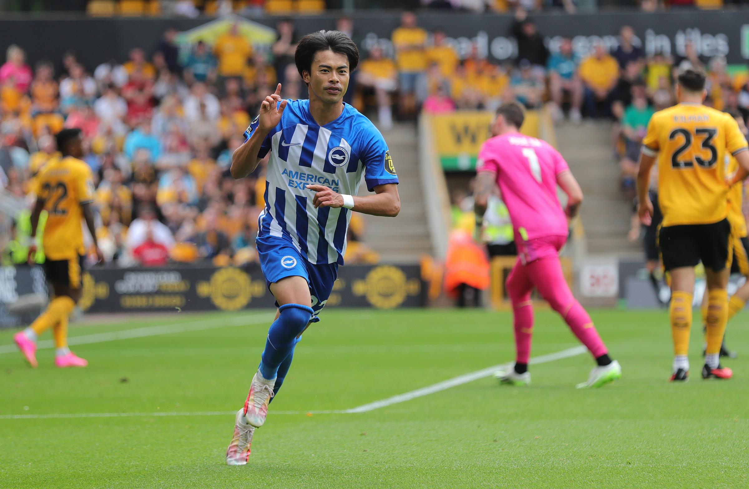 Brighton's Kaoru Mitoma nominated for Premier League goal of season
