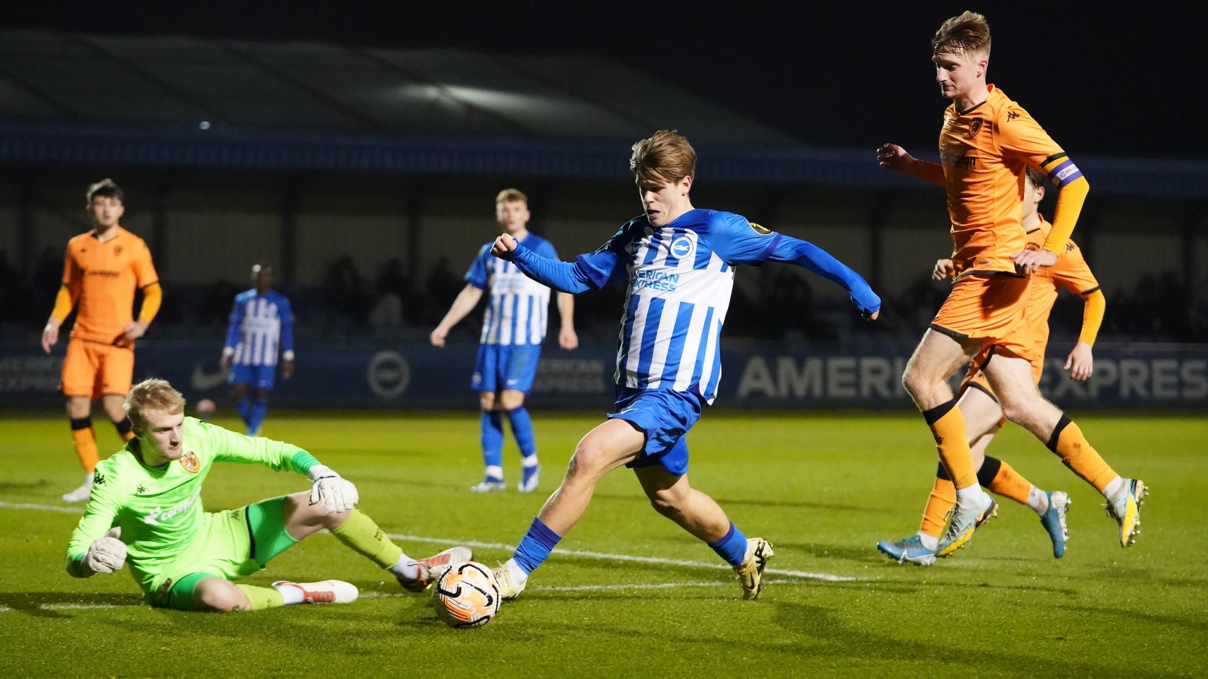Mark O'Mahony stars as Brighton under-21s beat Hull City
