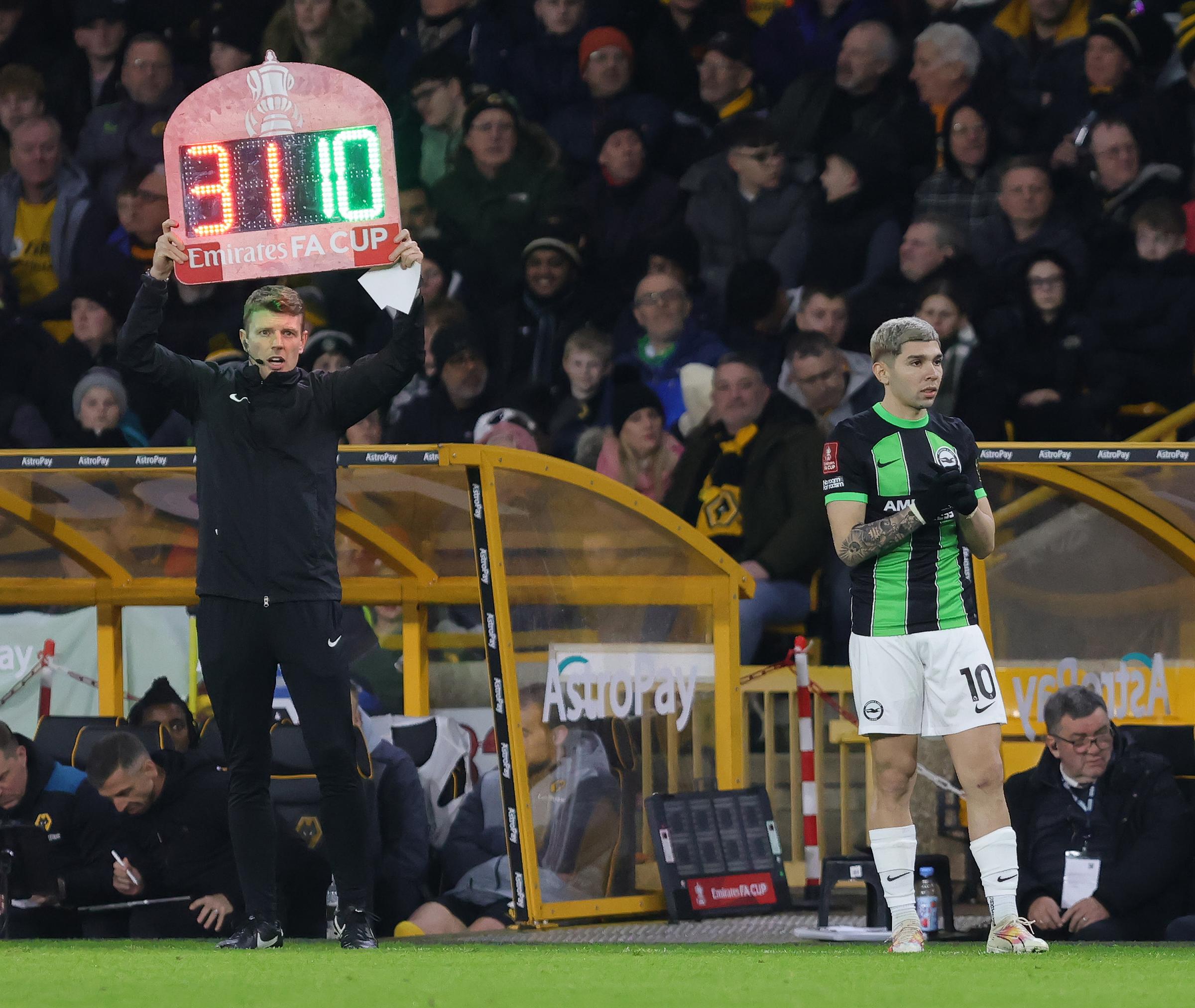 Brighton coach De Zerbi hails young side in Wolves FA Cup defeat