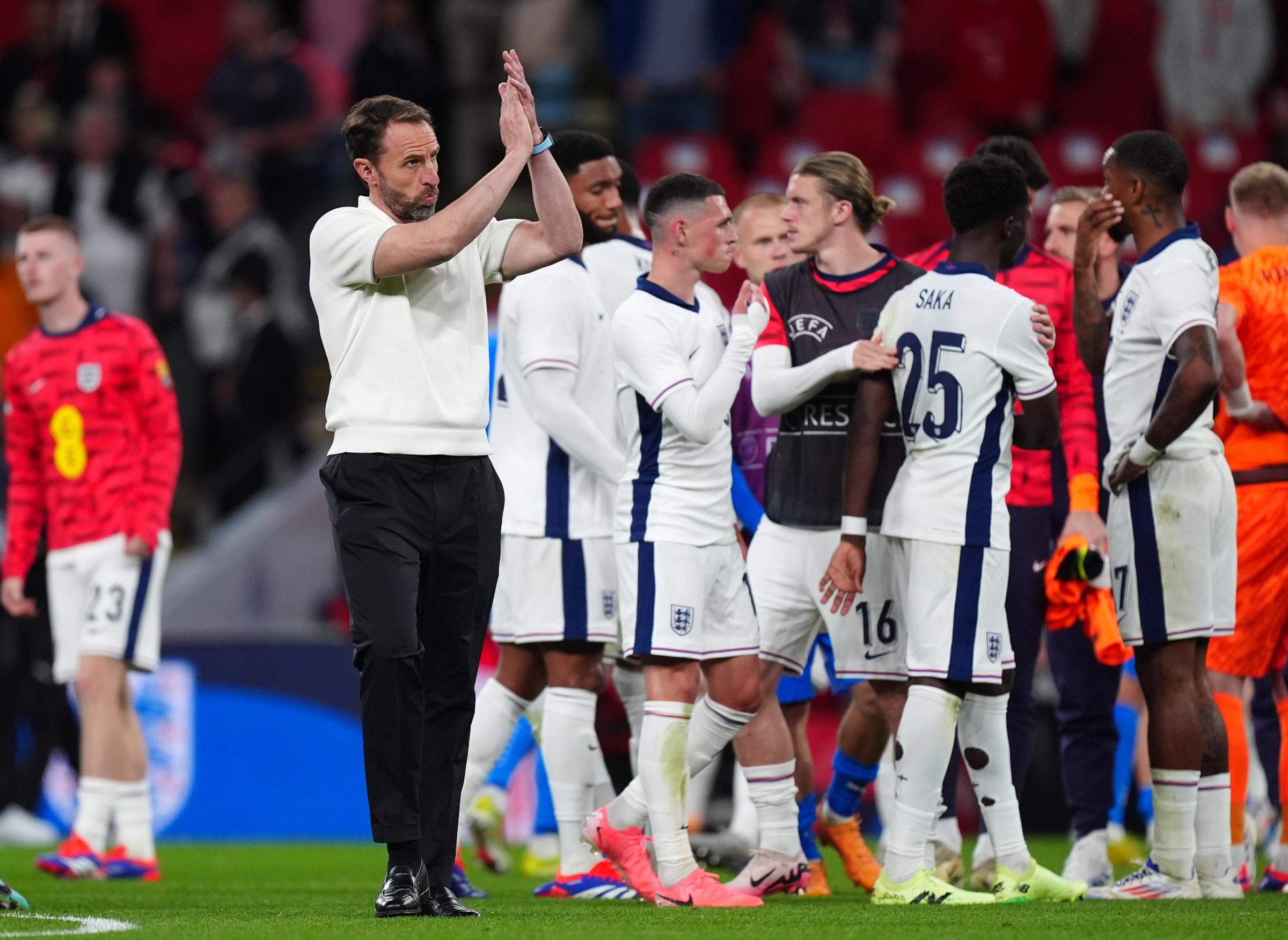 Gareth Southgate reveals his thinking on England defence