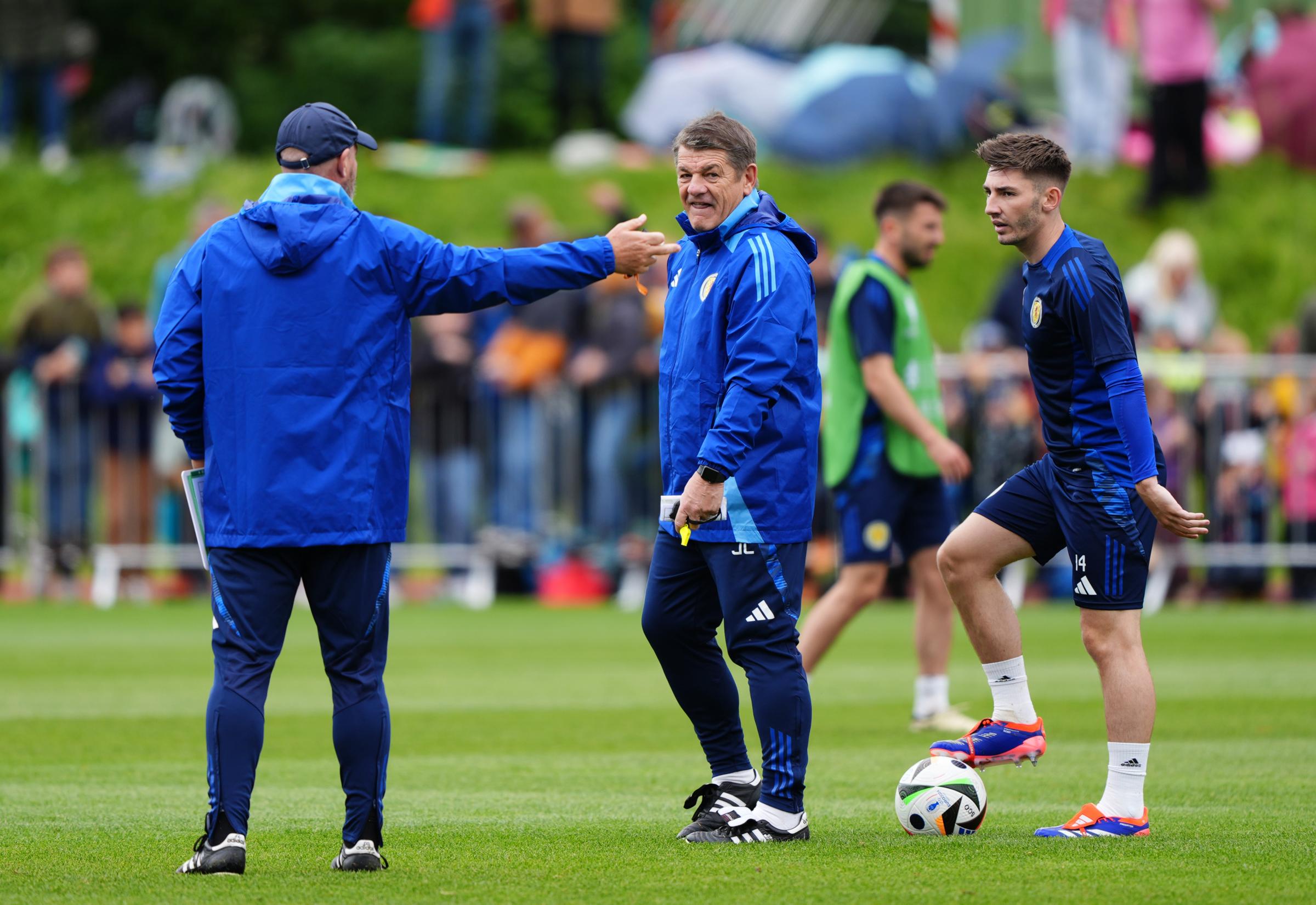 Billy Gilmour and Scotland train in Germany for Euro 2024