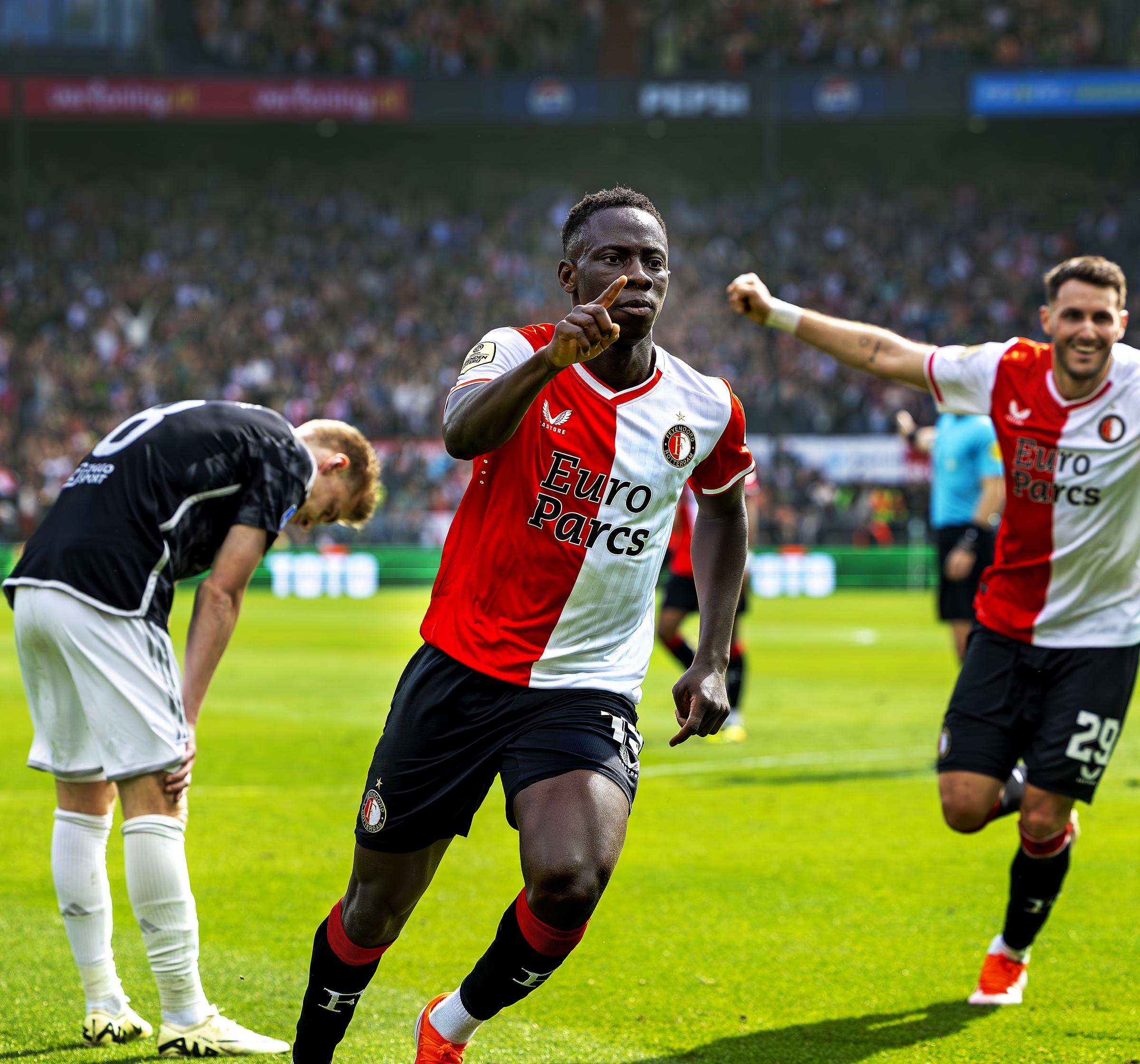 Brighton new boy's Yankuba Minteh's season of progress at Feyenoord