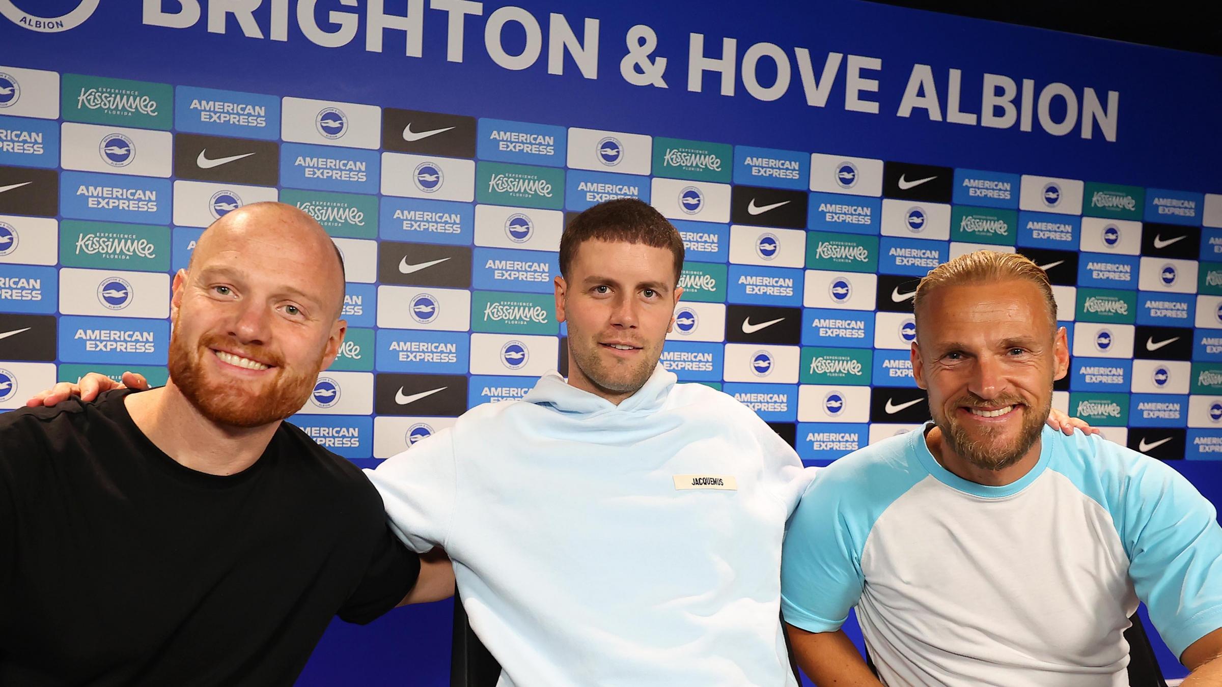 Brighton name three new members of coaching staff