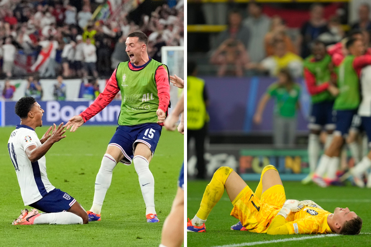 Lewis Dunk, Bart Verbruggen show their emotions after Euro 2024 semi
