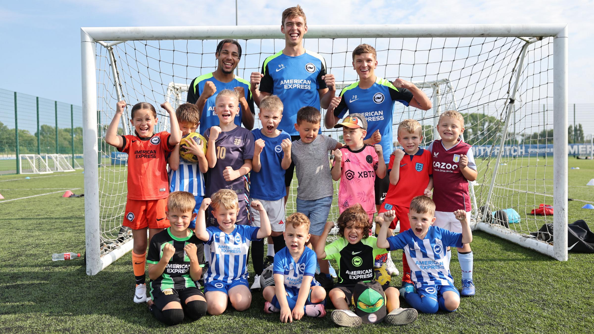 Albion Foundation open door to Lancing youngsters for fun day at training ground