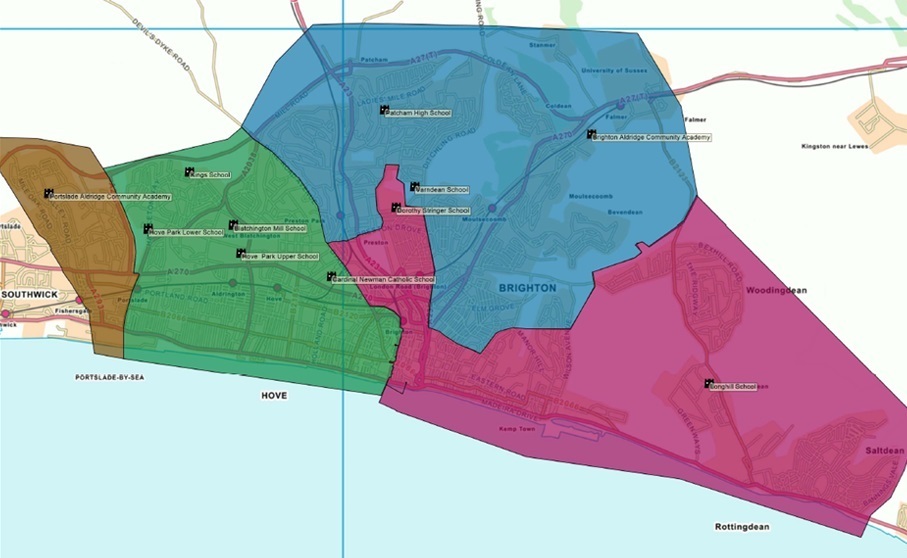 Option B Catchment