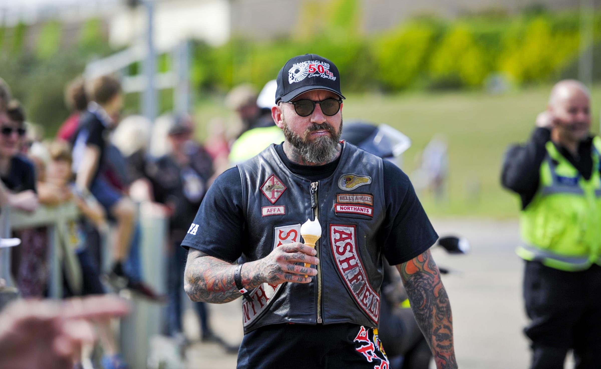 Pictures Hells Angels End Euro Run In Brighton The Argus